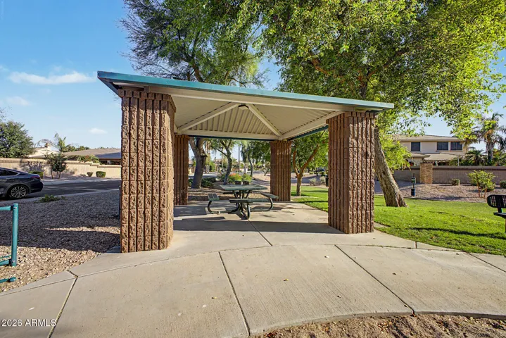 There are several neighborhood parks.