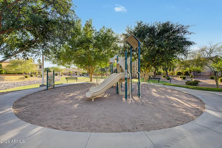 There are several neighborhood parks.