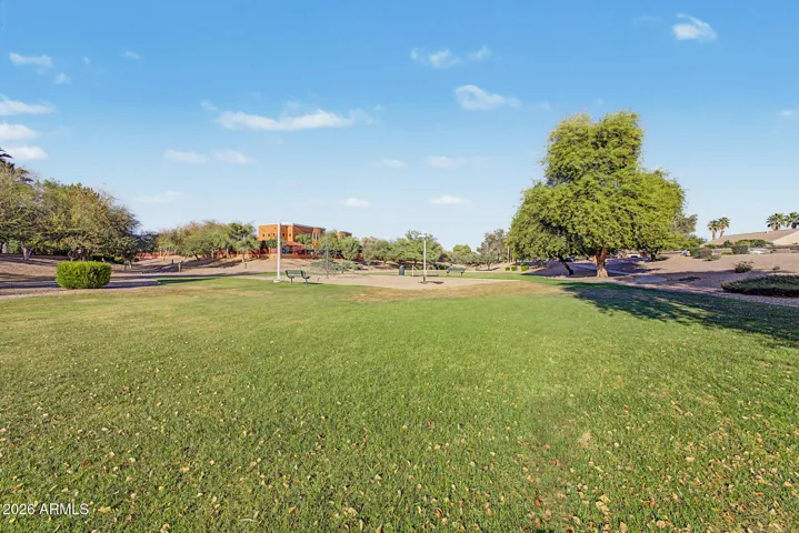 There are several neighborhood parks.