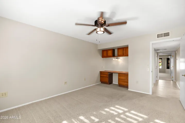 with built in desk