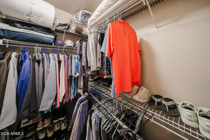 Walk in closet
