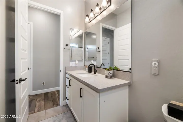 Hall bath
