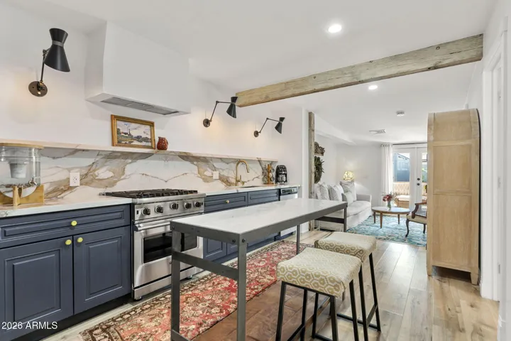 Guest house kitchen