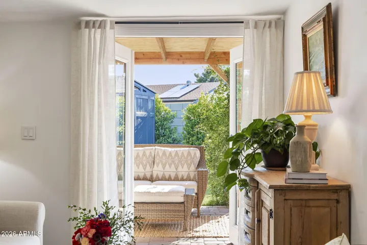 Guest house entry