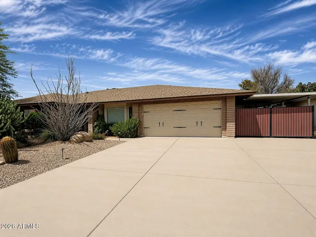 Full RV gate/carport can hold up to two additional vehicles.