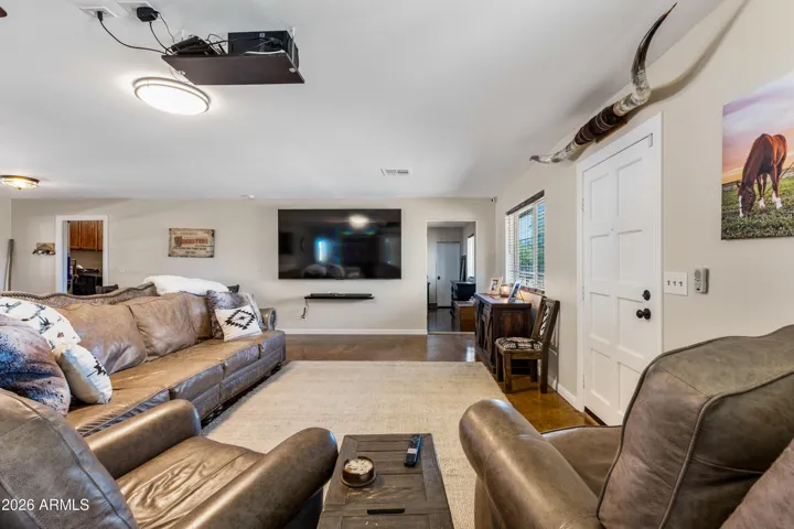 Great Room to 1st Primary Suite