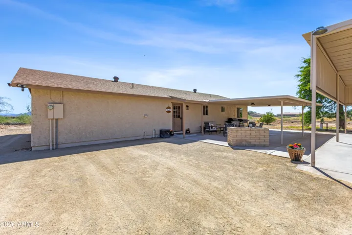 Back of Home, Patio