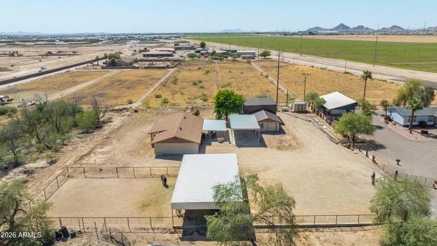 Wide open Fields behind home