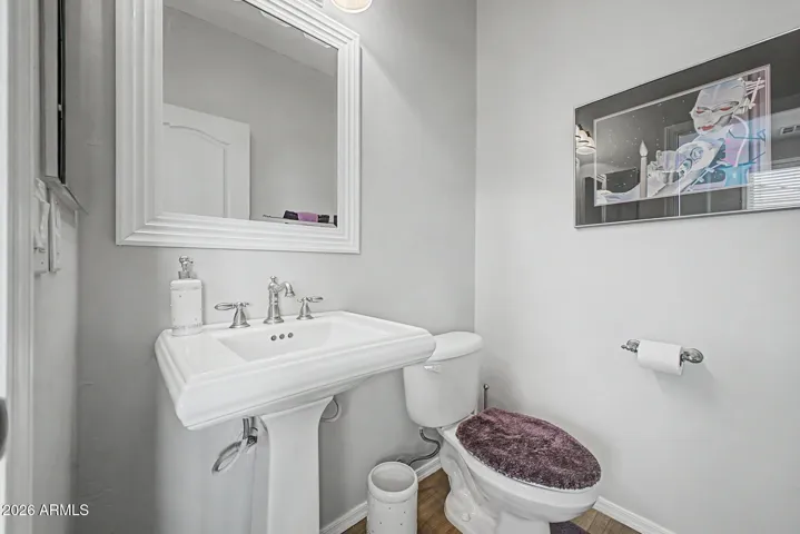 Powder room- downstairs