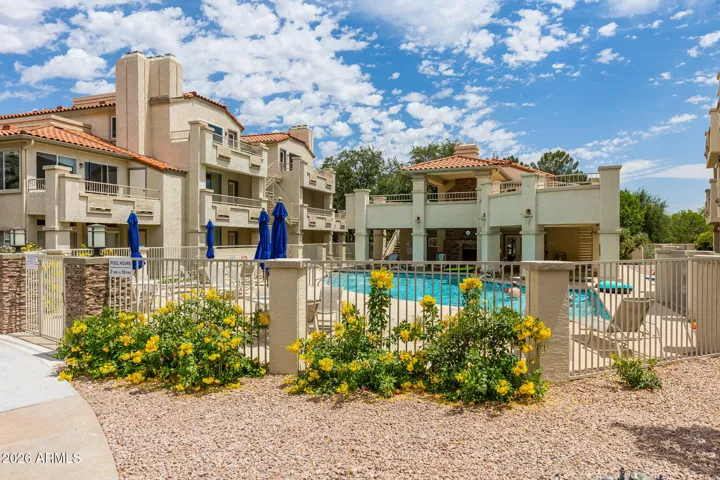 Two pools in the community