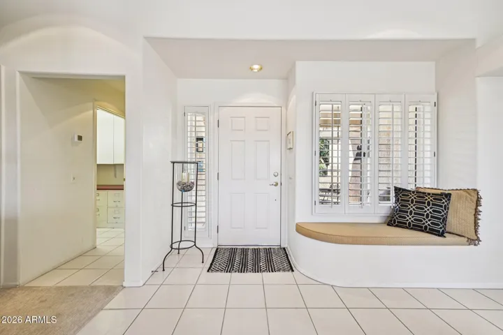 The entry