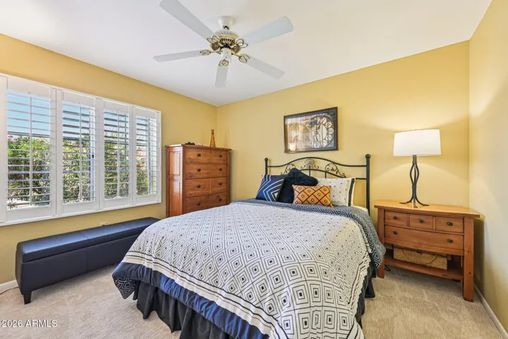 The guest bedroom
