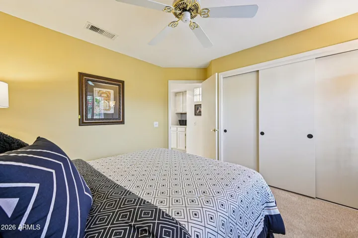 The guest bedroom