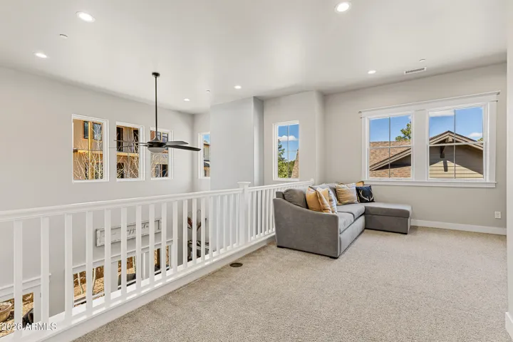 Open Loft area can be used as flex space.