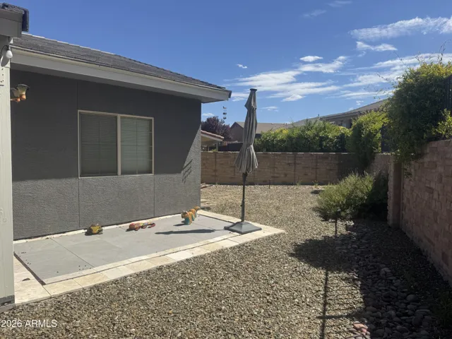 Back yard 1