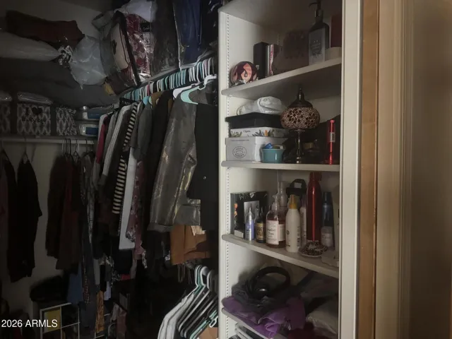 Primary walk-in closet