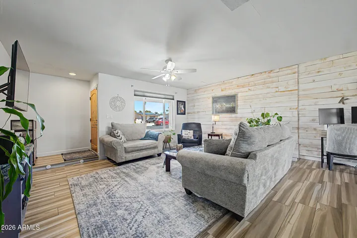 Living room, with natural light