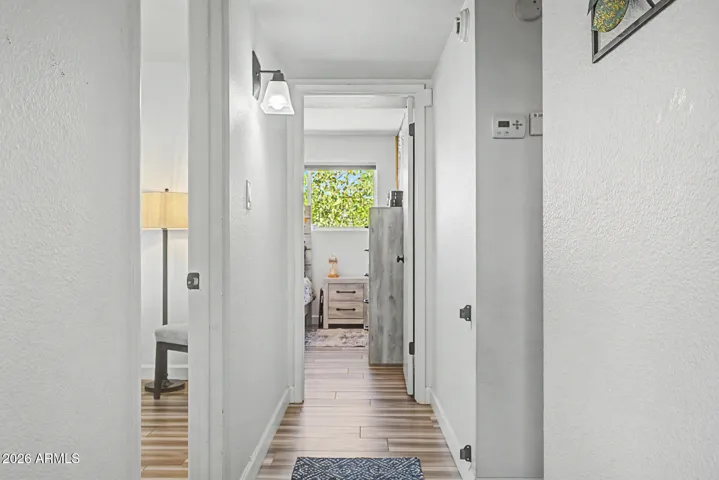 Hallway, tile throughout