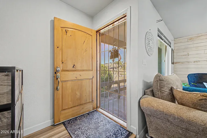 Knotty Alder front entry