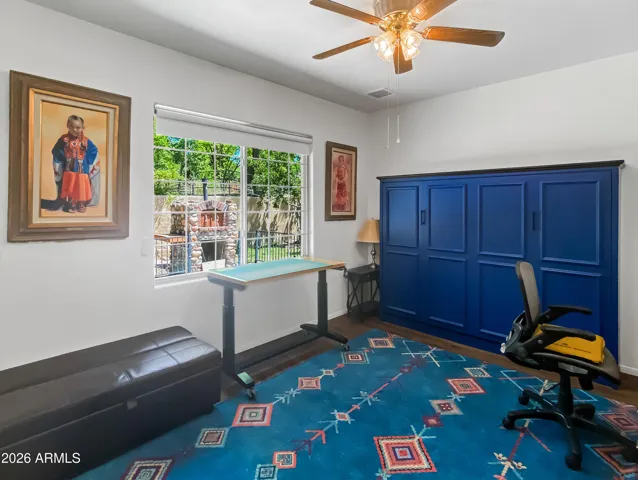 Back bedroom with murphy bed