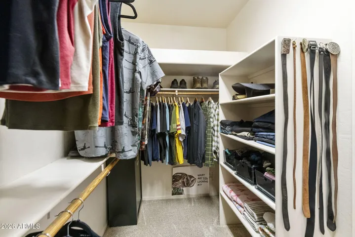 Walk in closet