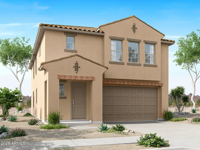 Rendering. Actual home color may vary.