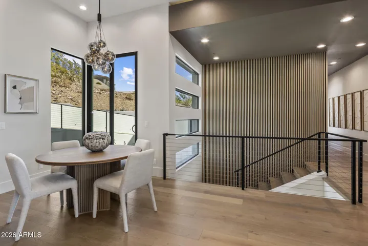 Breakfast nook.
