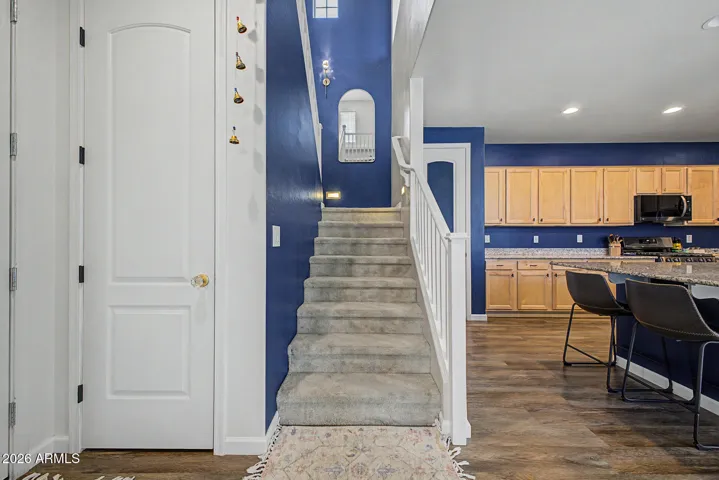 Large under the stairs closet