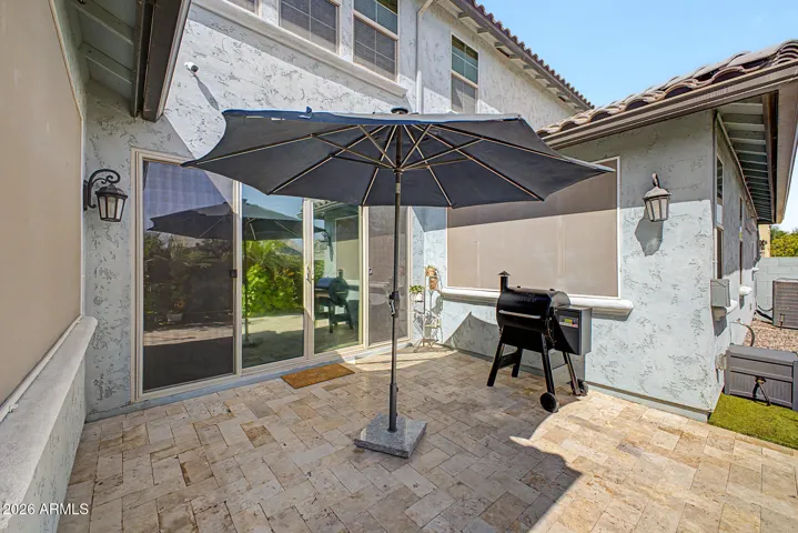 Perfect low maintenance outdoor extended patio