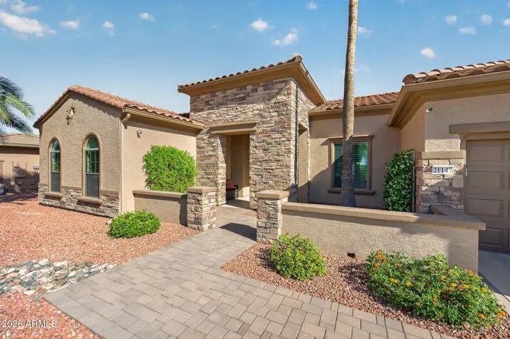 Guests will be impressed with the paver walkway that leads to the entrance.