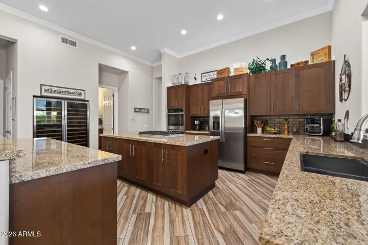 Imagine yourself cooking in this incredible totally updated kitchen w/2 islands!!