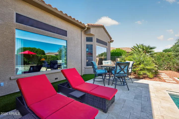 Sit back and relax next to the gorgeous pool.