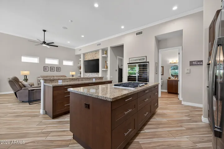 Need counter space...not in this home because there are 2 islands!!