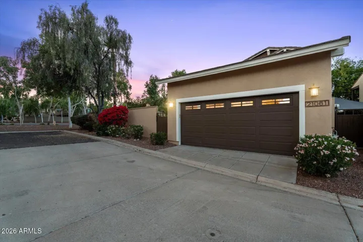 Rear entry garage