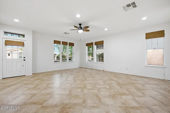 Front living room facing front door