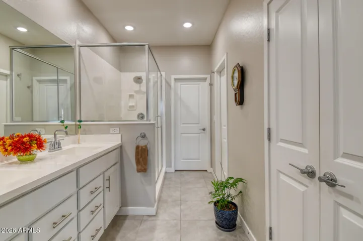 Master bathroom