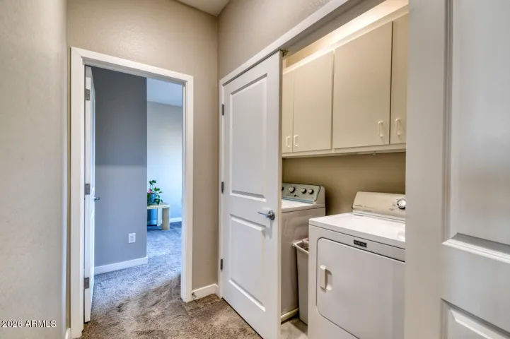 Laundry area