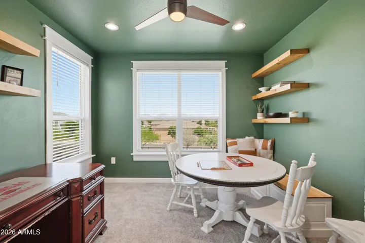 LIGHT FILLED OFFICE OR FLEX ROOM WITH PICTURESQUE MOUNTAIN VIEWS