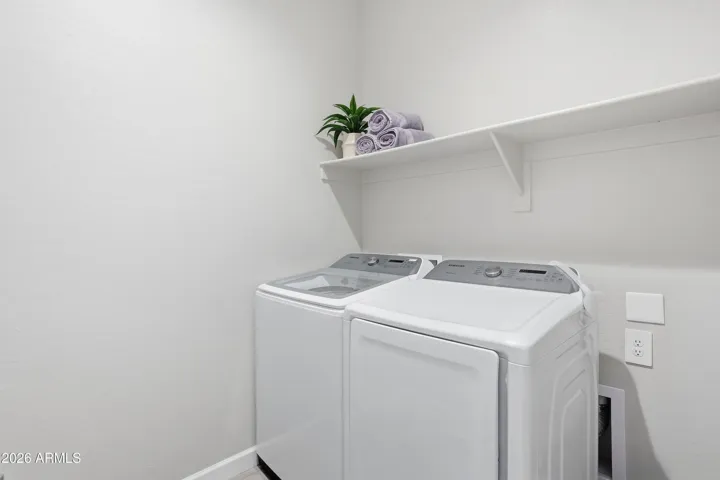 DOWNSTAIRS LAUNDRY FOR EVERYDAY CONVENIENCE