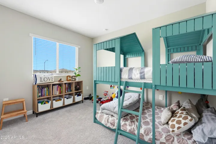 GENEROUSLY SIZED SECONDARY BEDROOM WITH MOUNTAIN VIEWS
