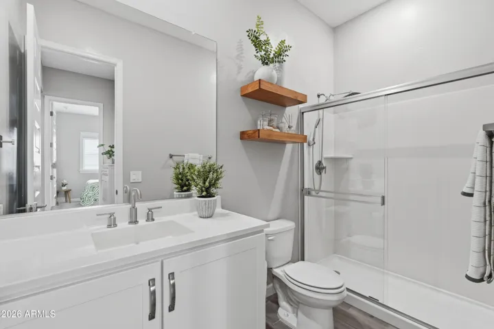 BEAUTIFULLY APPOINTED DOWNSTAIRS HALL BATH