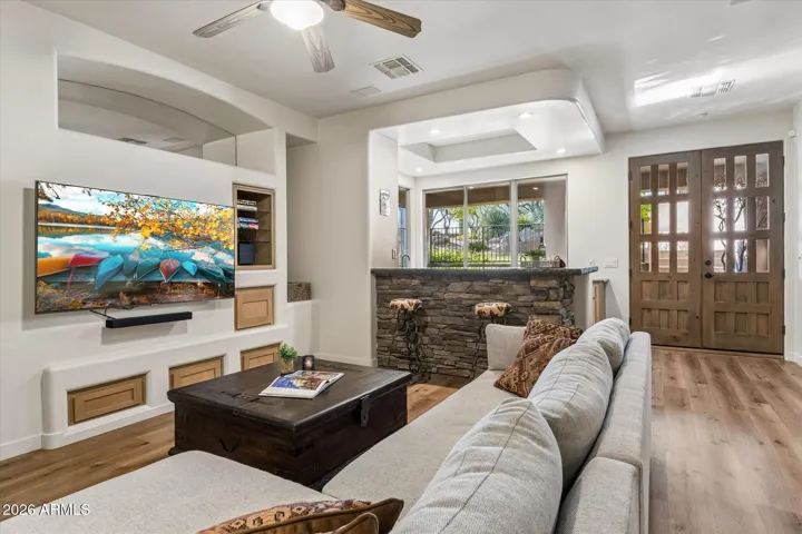 Generous living area