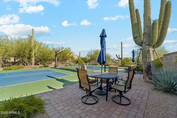 Newly constructed pickleball & sport court