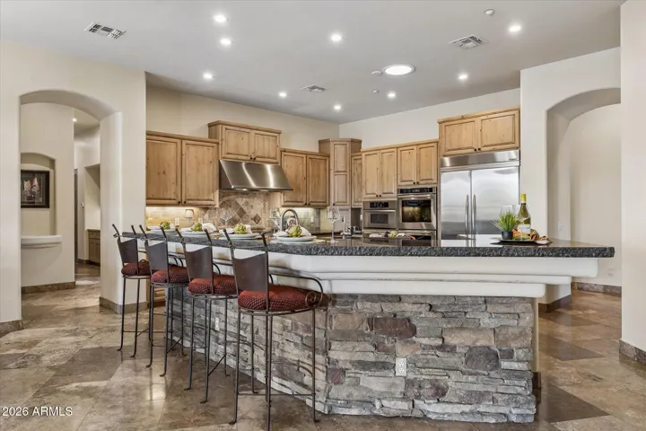 Breakfast bar