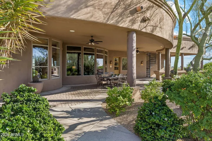 A look back at the wrap around patio