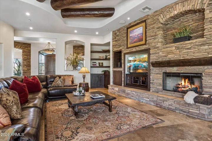 Statement Fireplace Wall