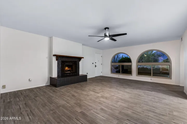 North side living room