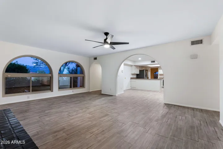 North side living room