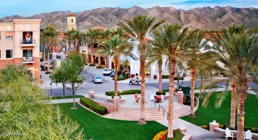 Verrado Town Square aerial view