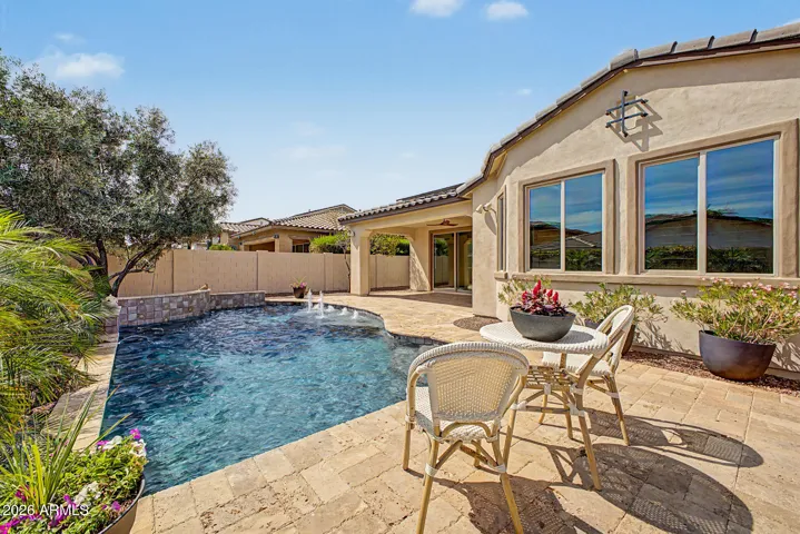 Backyard view